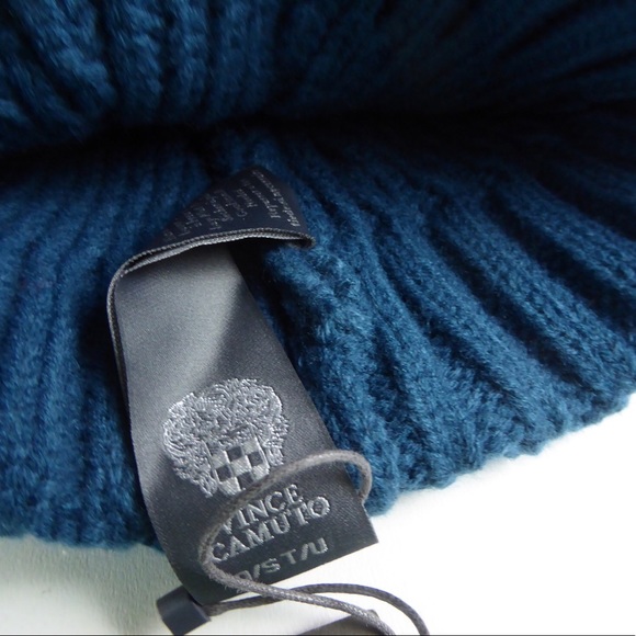 Vince Camuto Cable Knit PomPom Beanie Hat Bundle - Picture 10 of 15